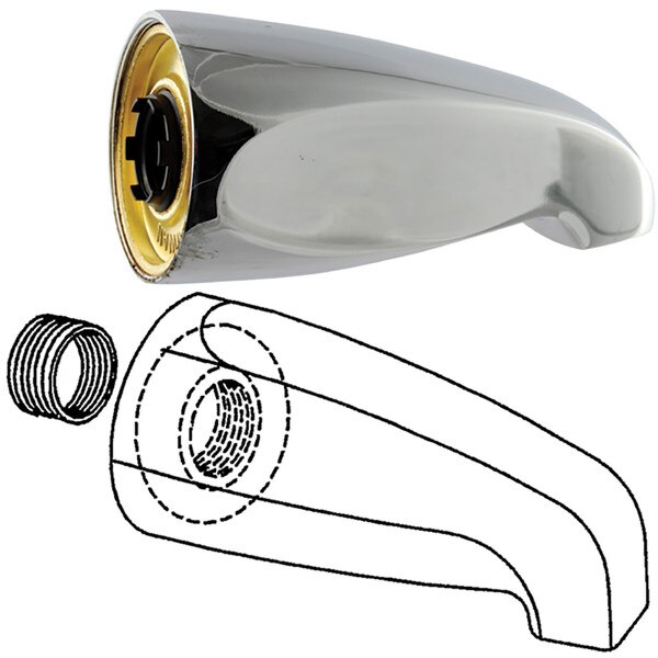 Universal Faucet Parts Filler Tub Spout