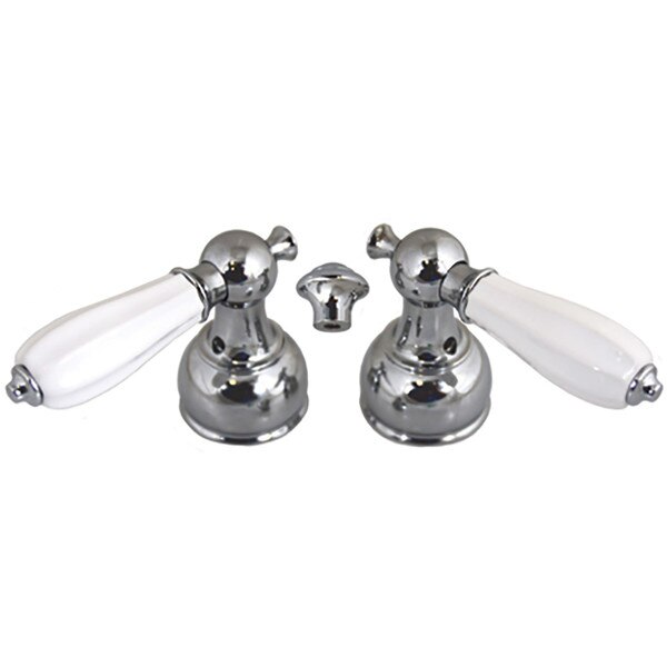 Delta Chrome Faucet Handle Pair