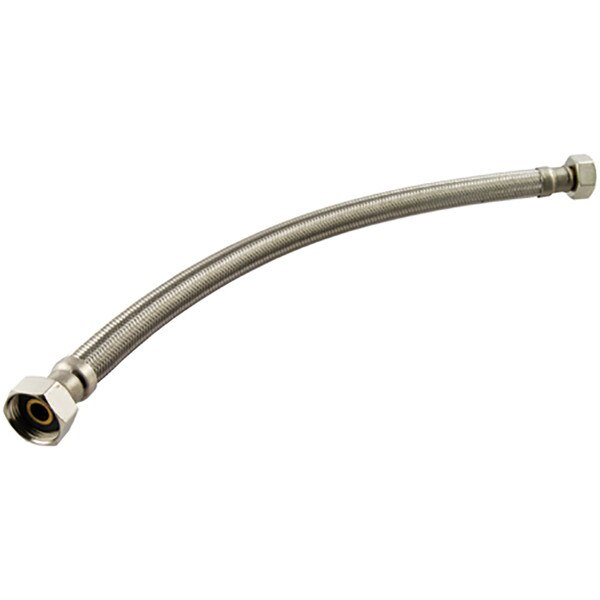 Fluidmaster Braided Stainless Steel Water Heater Supply Line 18"