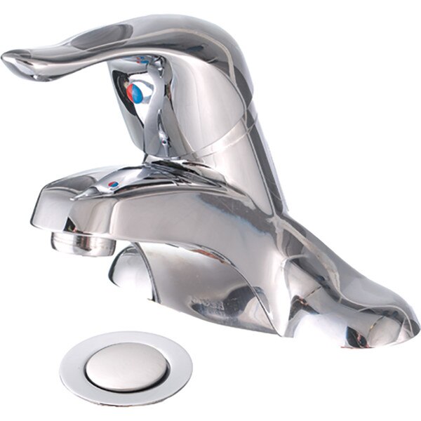 Moen ADA Chateau® Single Handle Lavatory Faucet Chrome, W/50/50 PopUp