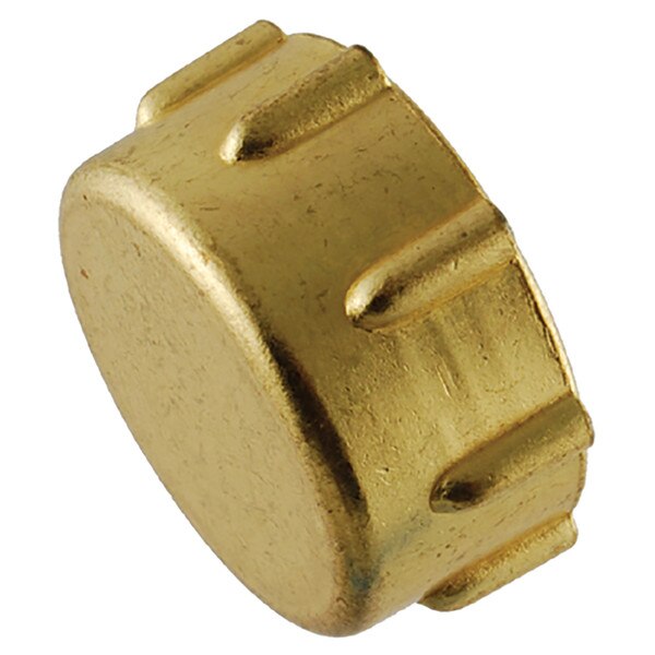 Harvey Brass Hose Cap 3/4"