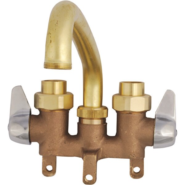 Union Brass Two Handle Laundry Faucet Brass