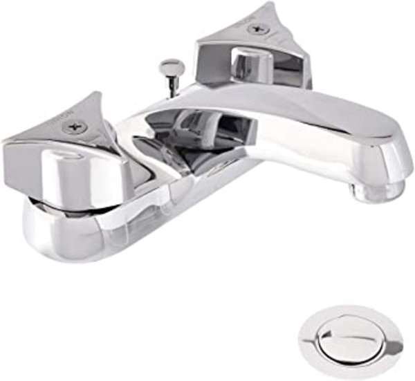 Union Brass Two Handle Lavatory Faucet