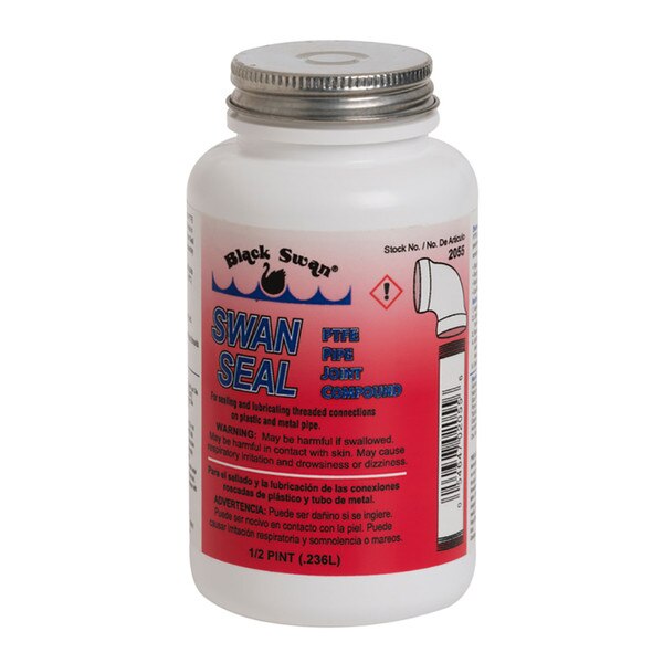 Black Swan's Swan Seal PTFE Pipe Joint Compound 8 Oz.