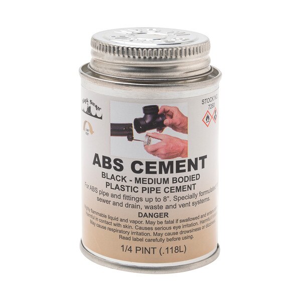 A6 ABS Pipe Cement 8 Oz
