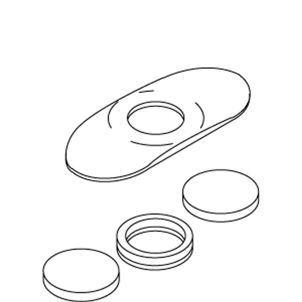 Kohler Chrome Escutcheon