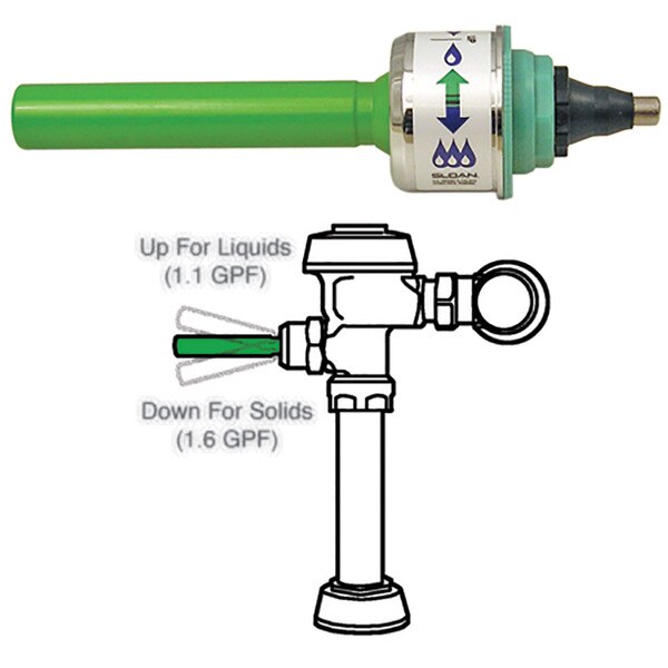 Sloan UPPERCUT™ DualFlush Handle Assembly