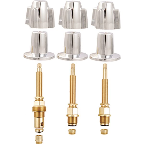 Central Brass Binford Three Handle Tub & Shower Rebuild Kit