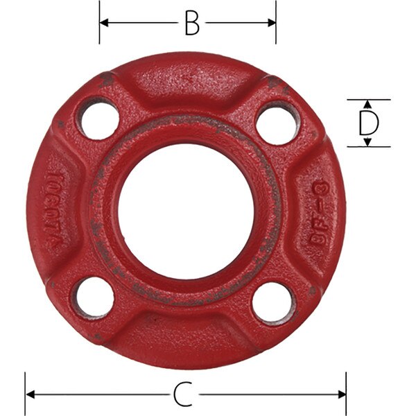 Armstrong 4Bolt Circulating Pump Flange