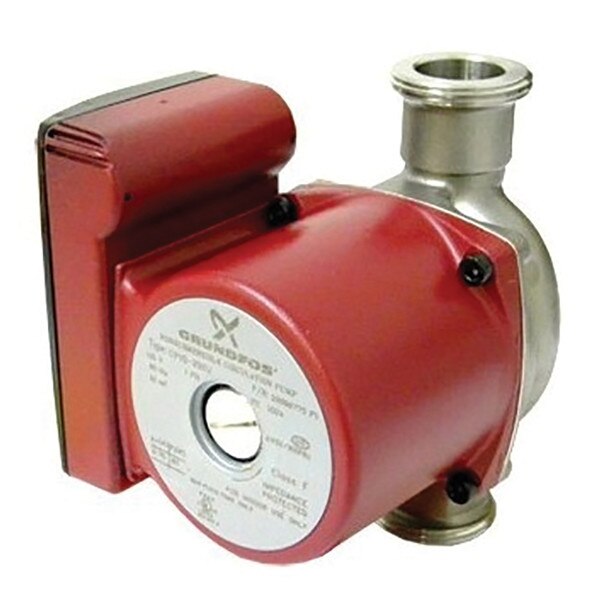 Grundfos Single Phase Circulating Pump 1/12HP, 115V, 1 Speed