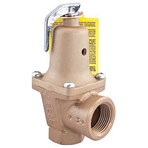 Watts 740 Hot Water Pressure Relief Valve 11/4", 30 PSI, 2,105,000 BTU/HR