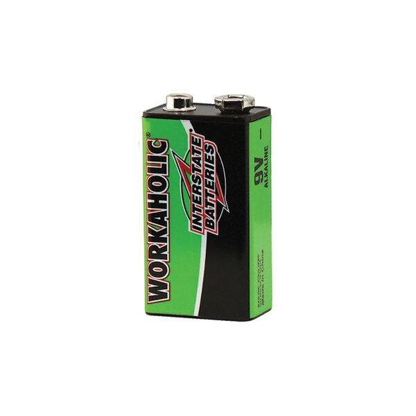 Interstate Alkaline Battery 9 Volt