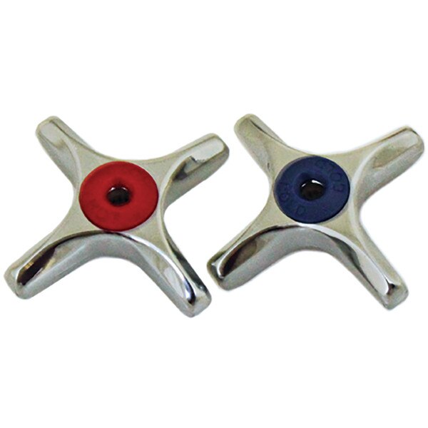 CHG Encore® Chrome Faucet Handle Pair