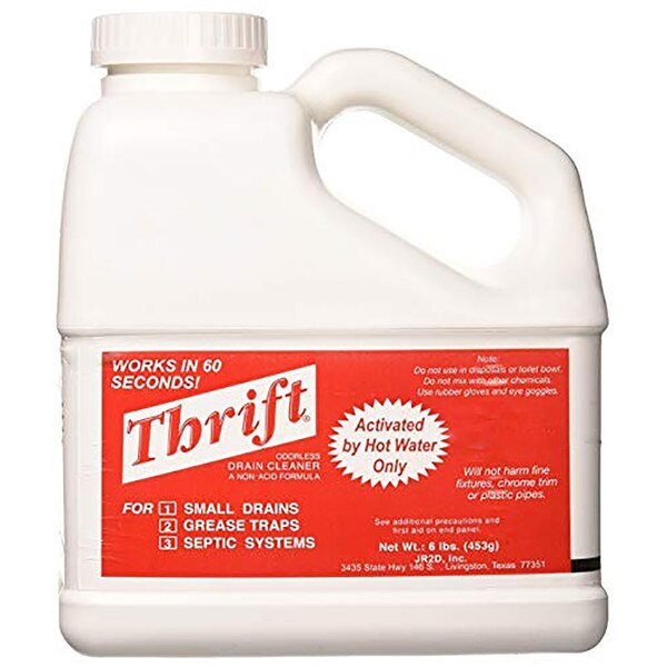 Thrift Alkaline Based Drain Cleaner 6 Lb.