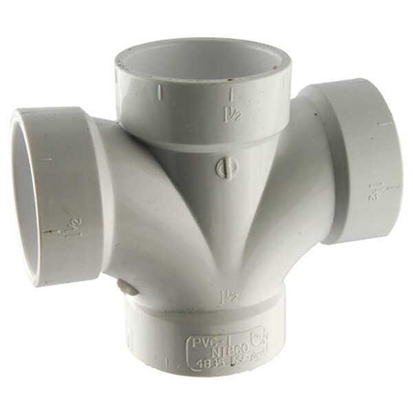 PVC Sanitary Tee 11/2"